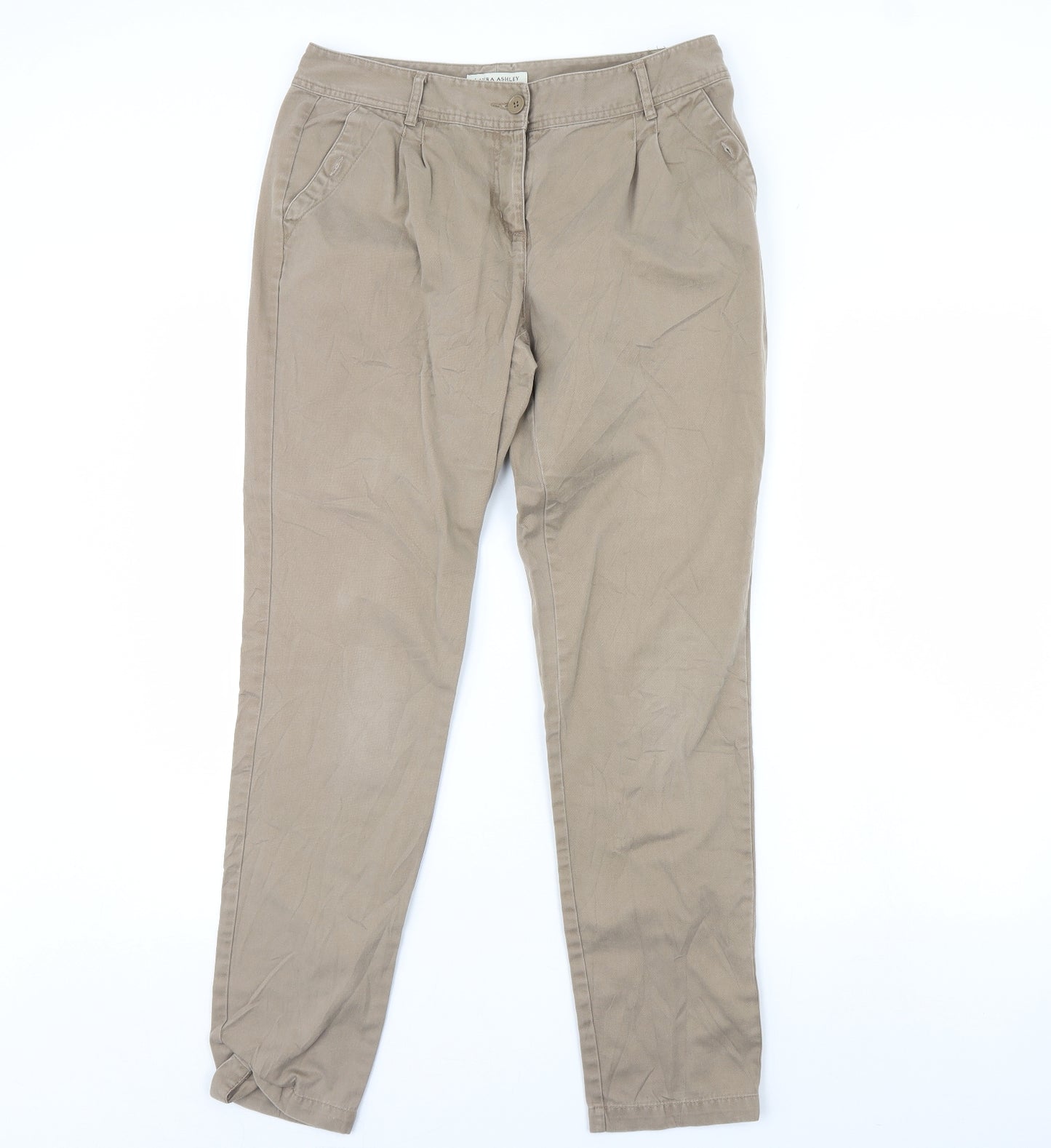 Laura Ashley Womens Brown   Trousers  Size 12 L30 in