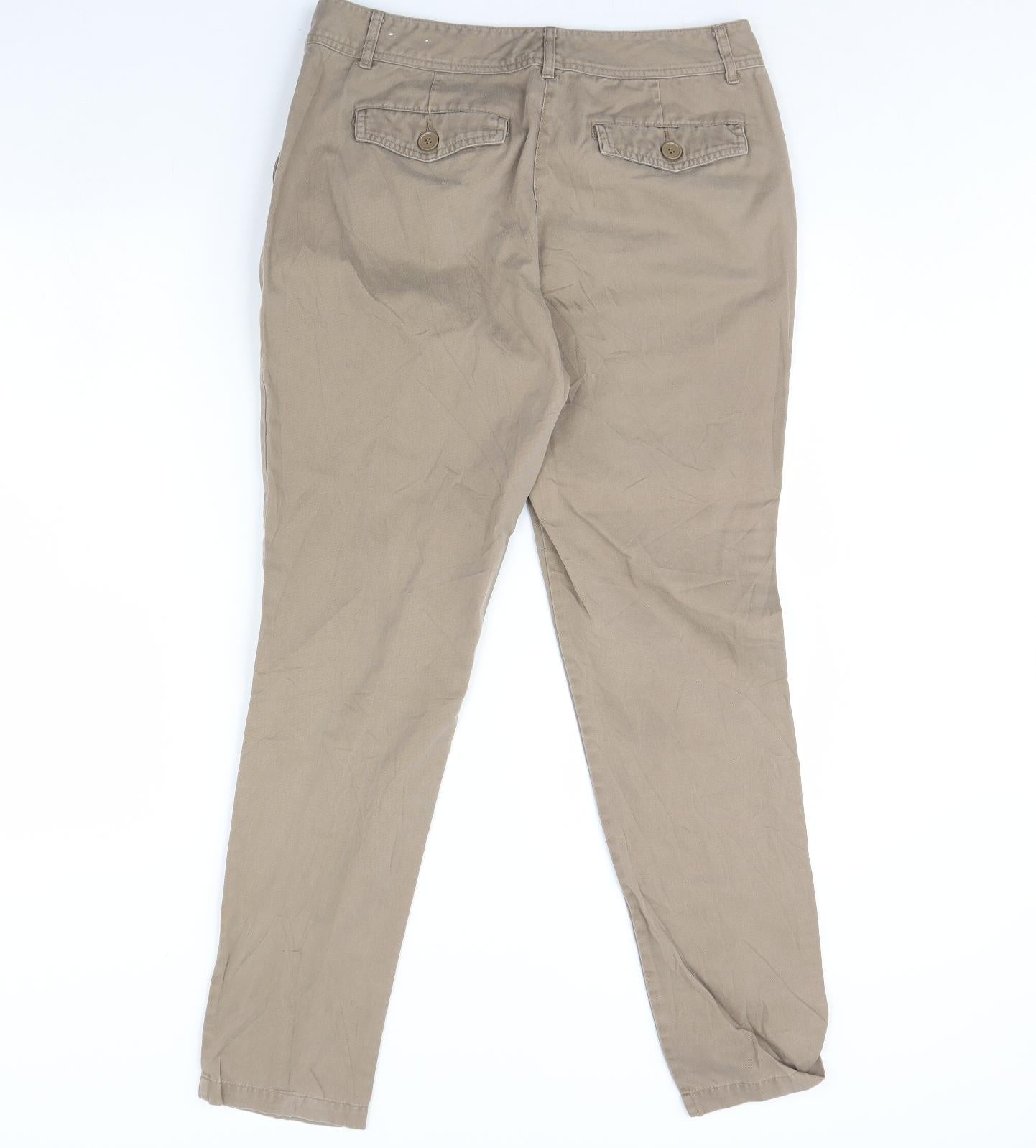 Laura Ashley Womens Brown   Trousers  Size 12 L30 in