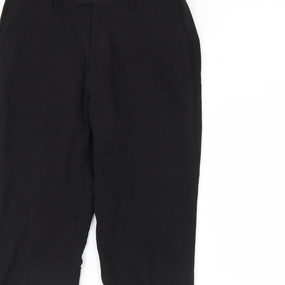Preworn Womens Black   Trousers  Size 18 L30 in