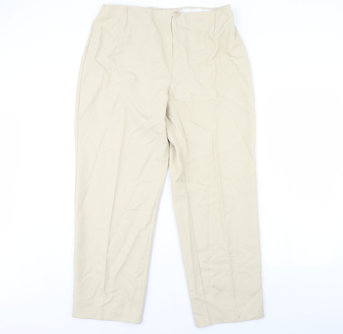 Preworn Womens Beige   Trousers  Size 36 in L30 in