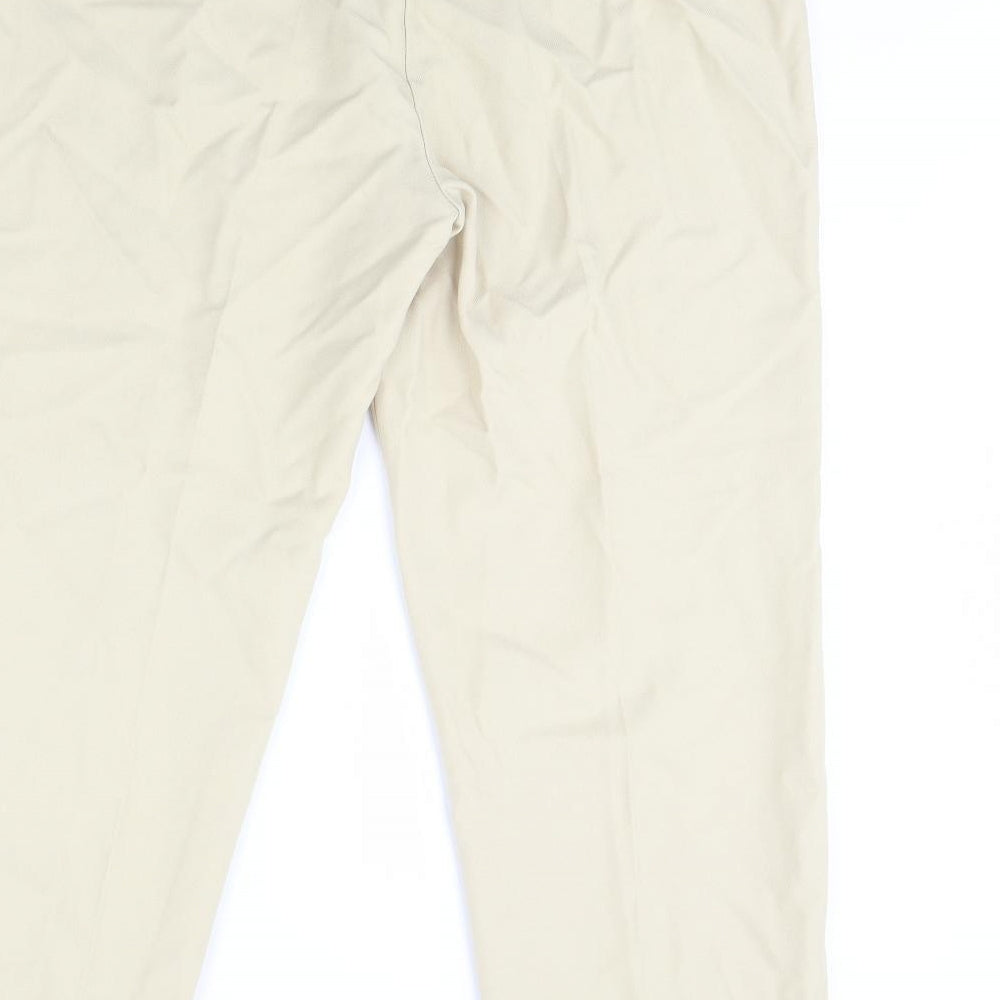 Preworn Womens Beige   Trousers  Size 36 in L30 in