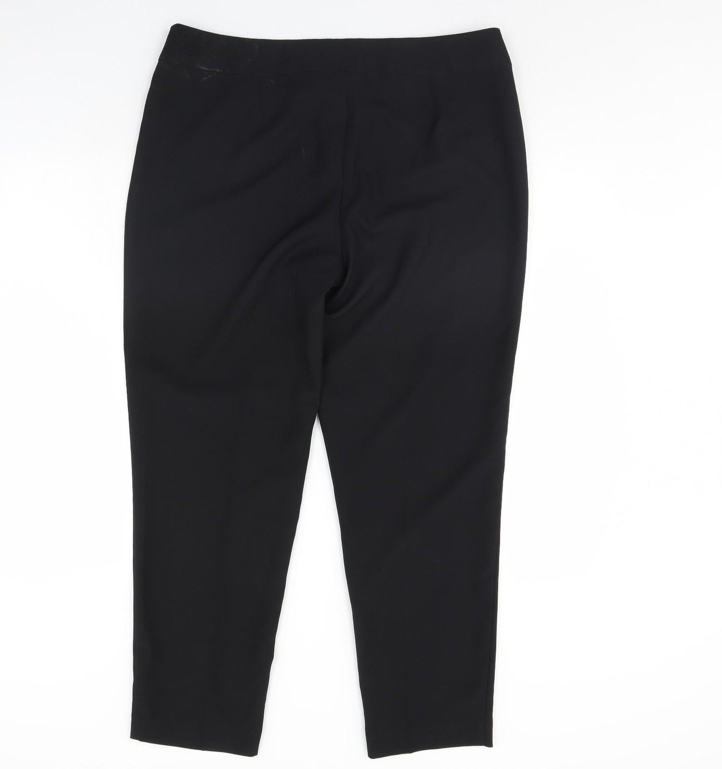 George Womens Black   Trousers  Size 16 L30 in