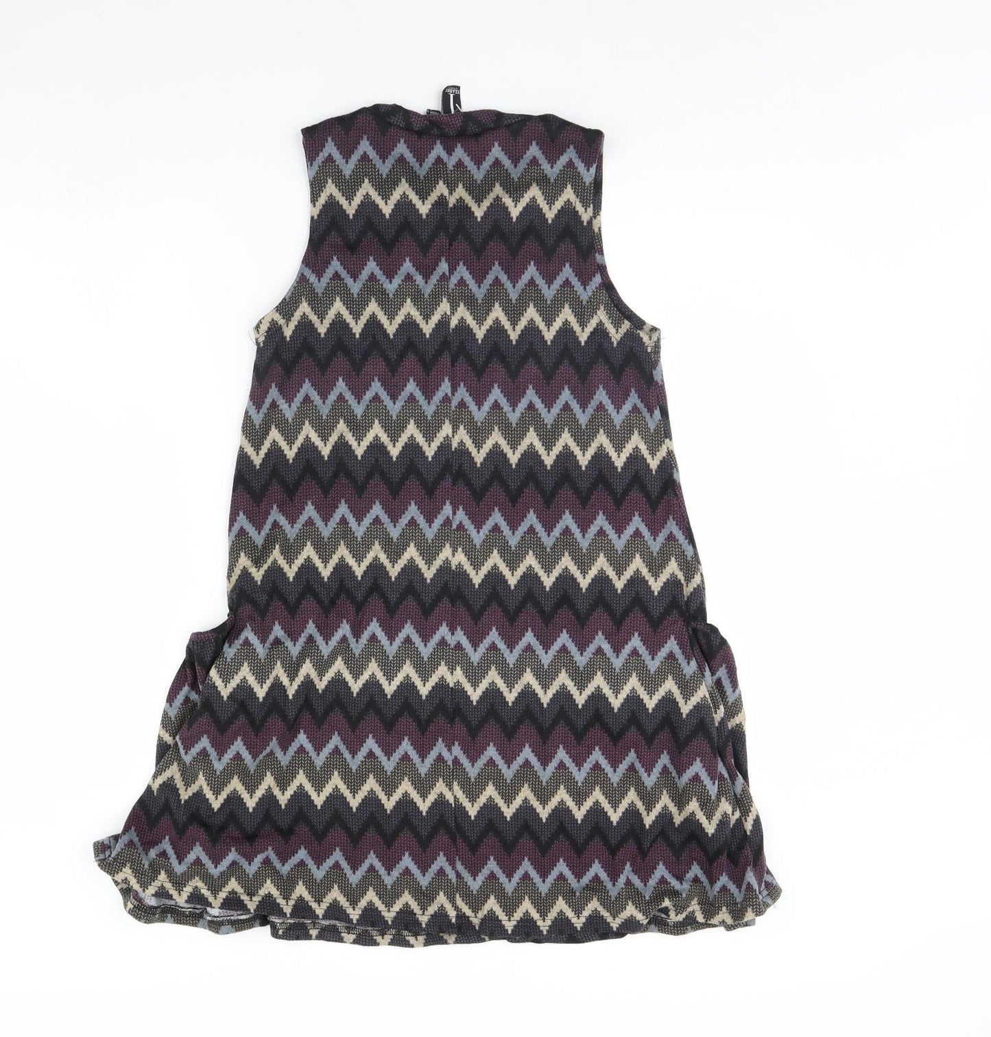 Izabel Womens Purple Geometric  Mini  Size 8