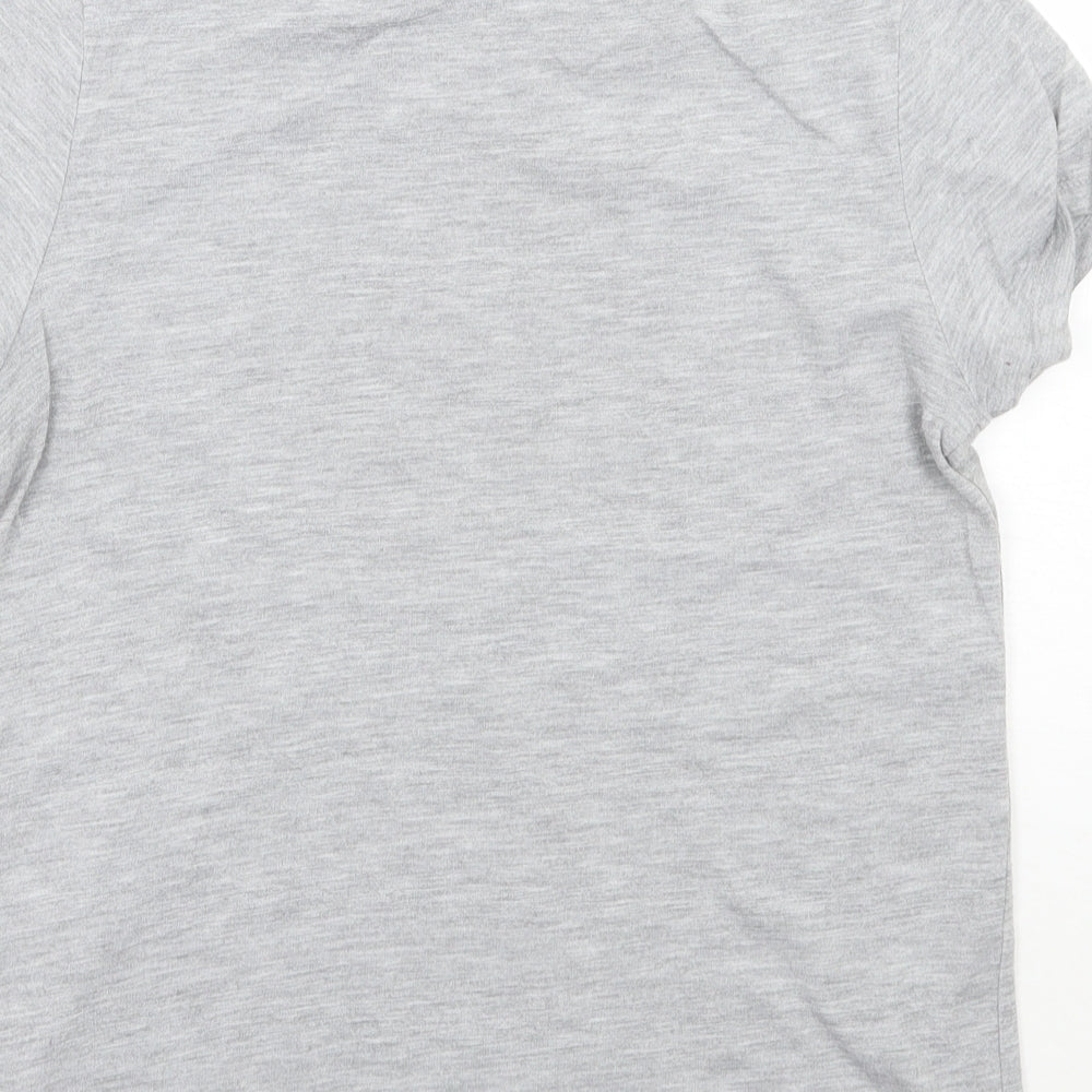 Whitney Womens Grey   Basic T-Shirt Size 8