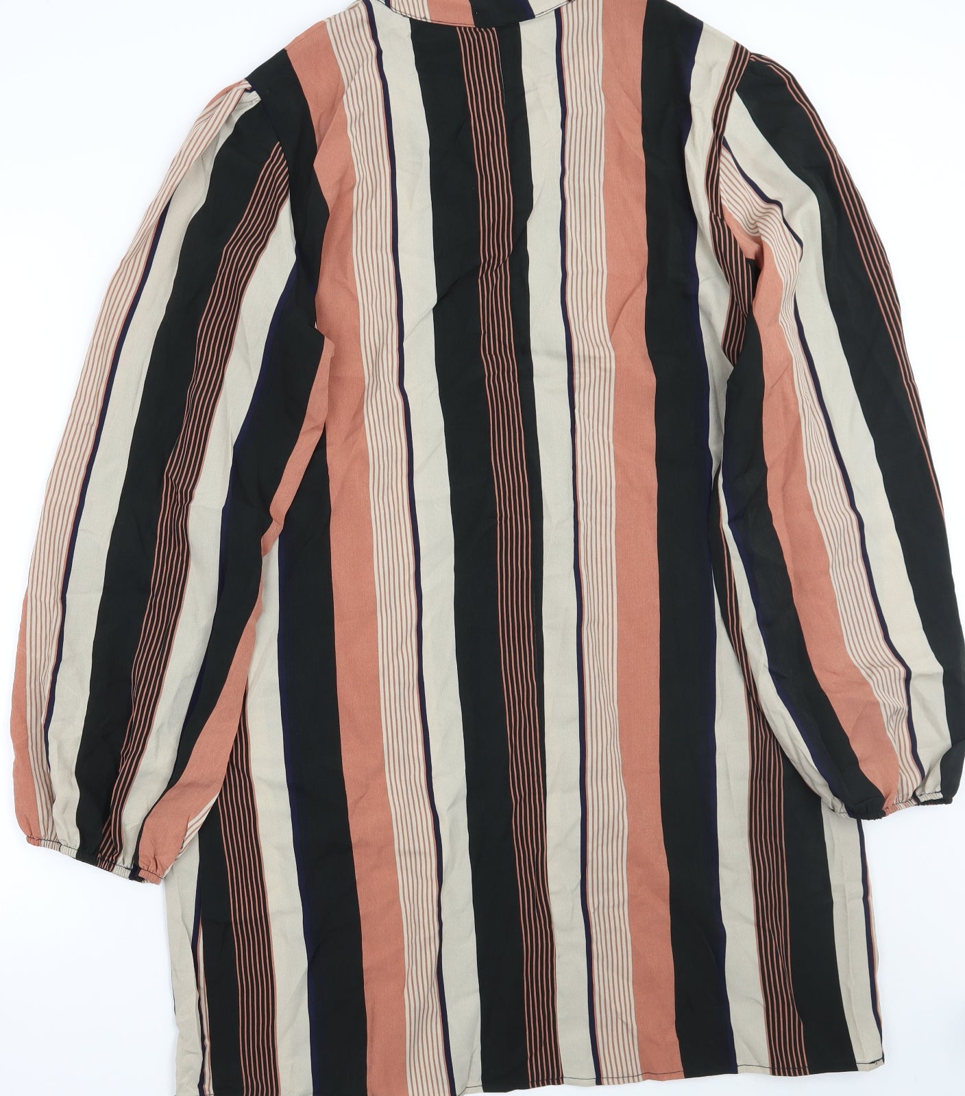 SheIn Womens Brown Striped  A-Line  Size XL