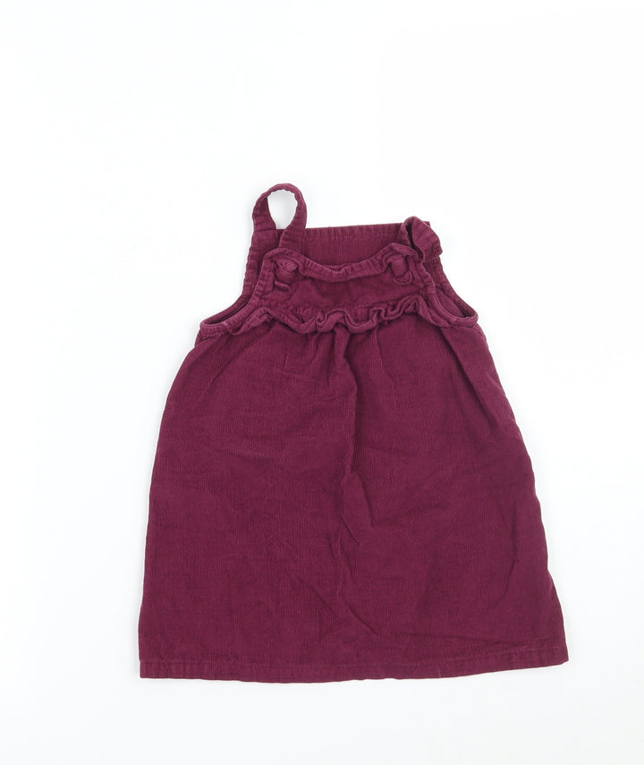 George Girls Purple A-Line Size 12-18 Months