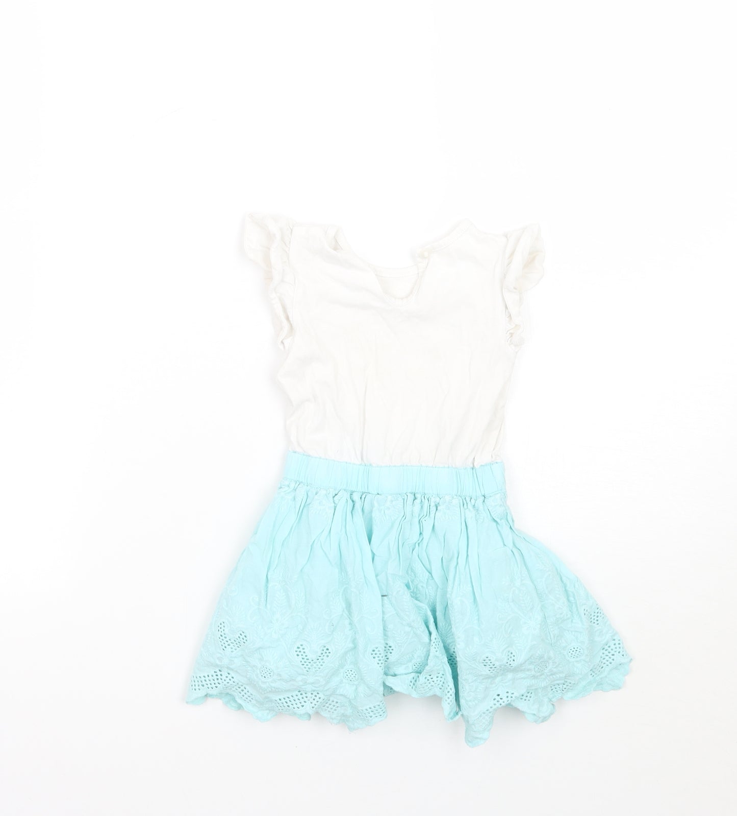 Mothercare Girls Blue   A-Line  Size 6-9 Months