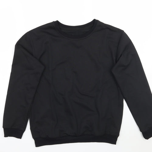 SheIn Girls Black   Pullover Jumper Size 15 Years