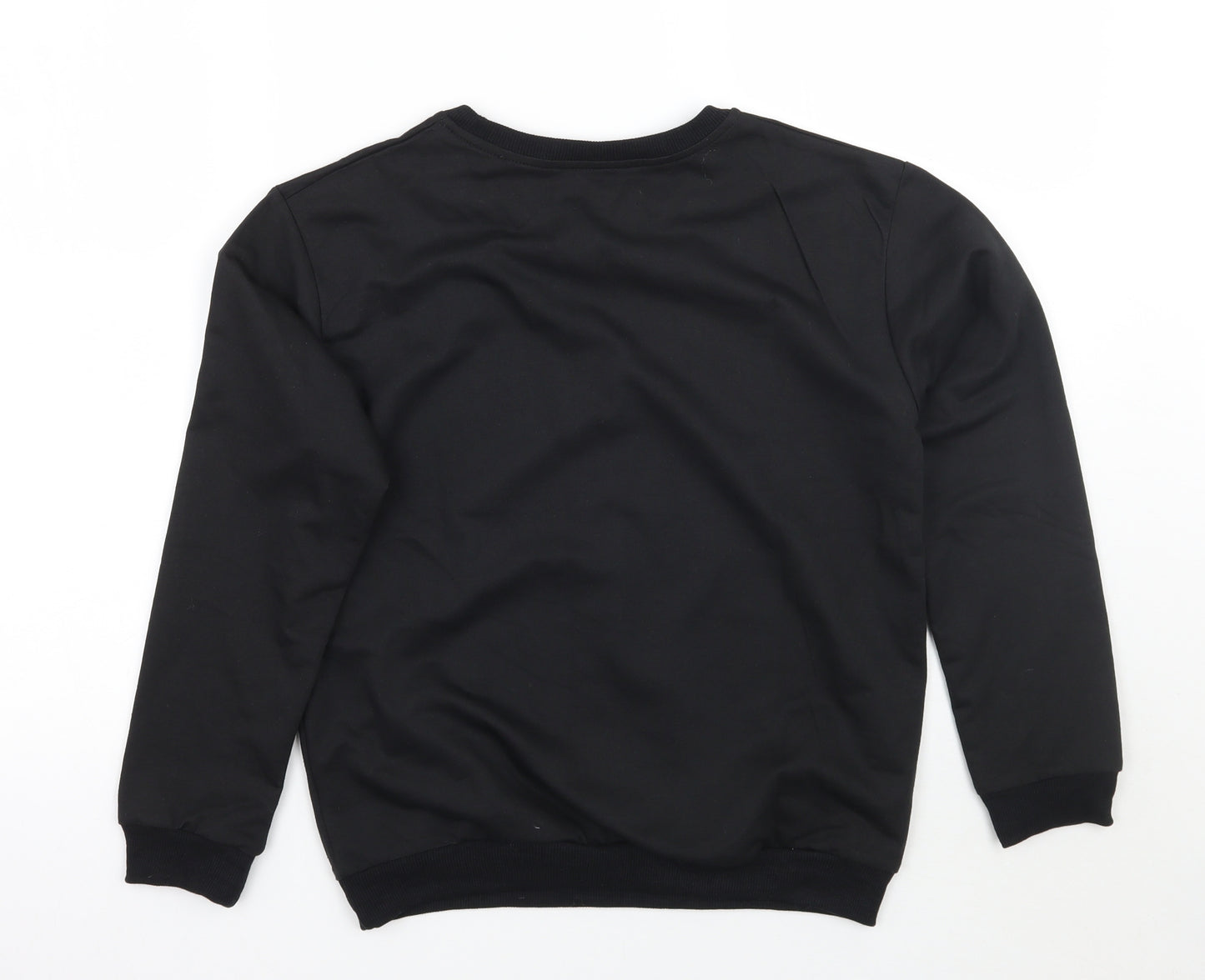 SheIn Girls Black   Pullover Jumper Size 15 Years