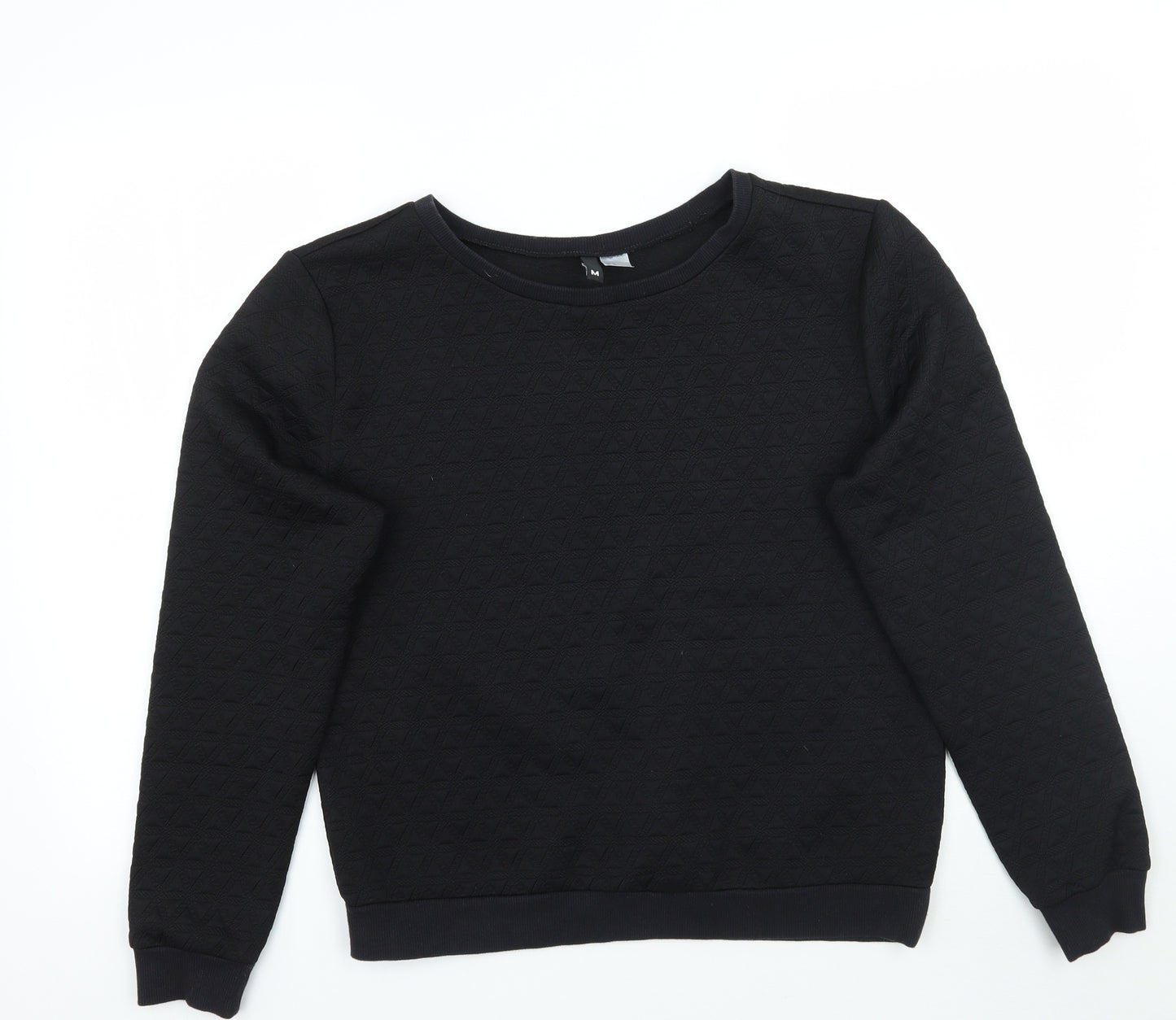 H&M Womens Black   Pullover Jumper Size M