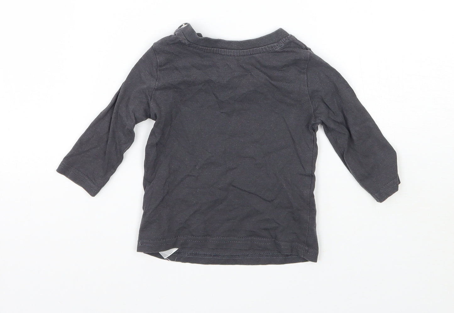 Primark Baby Grey   Basic T-Shirt Size 3-6 Months