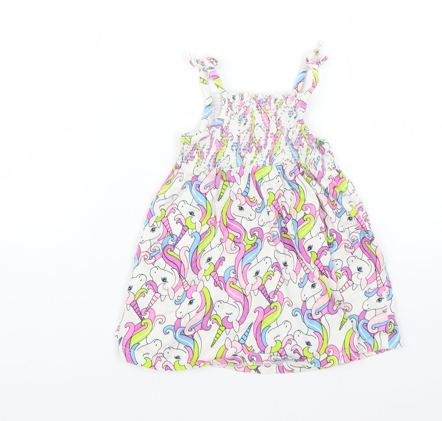F&F Baby Multicoloured Geometric  Maxi  Size 12-18 Months  - unicorn