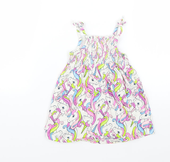 F&F Baby Multicoloured Geometric  Maxi  Size 12-18 Months  - unicorn