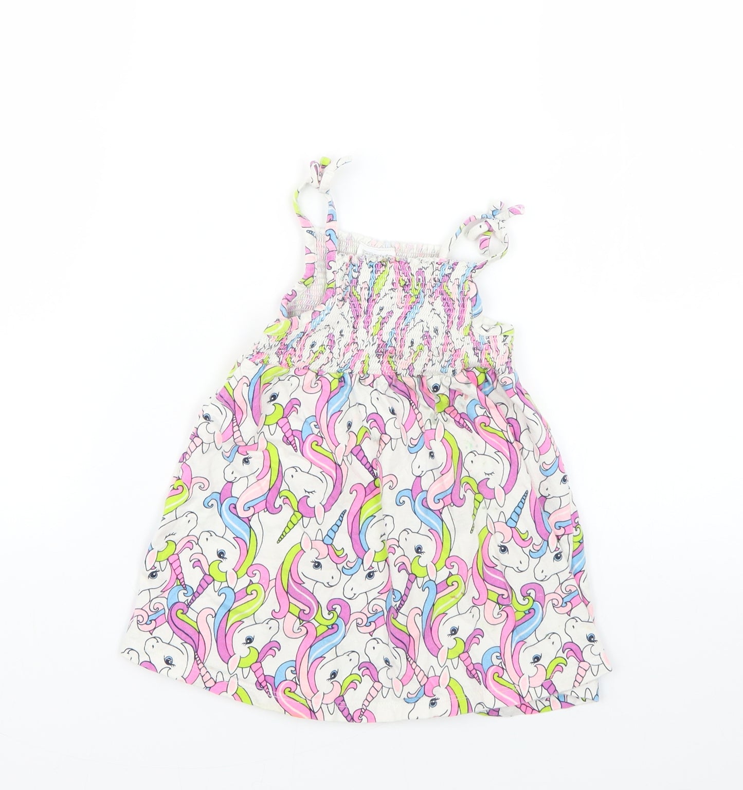 F&F Baby Multicoloured Geometric  Maxi  Size 12-18 Months  - unicorn