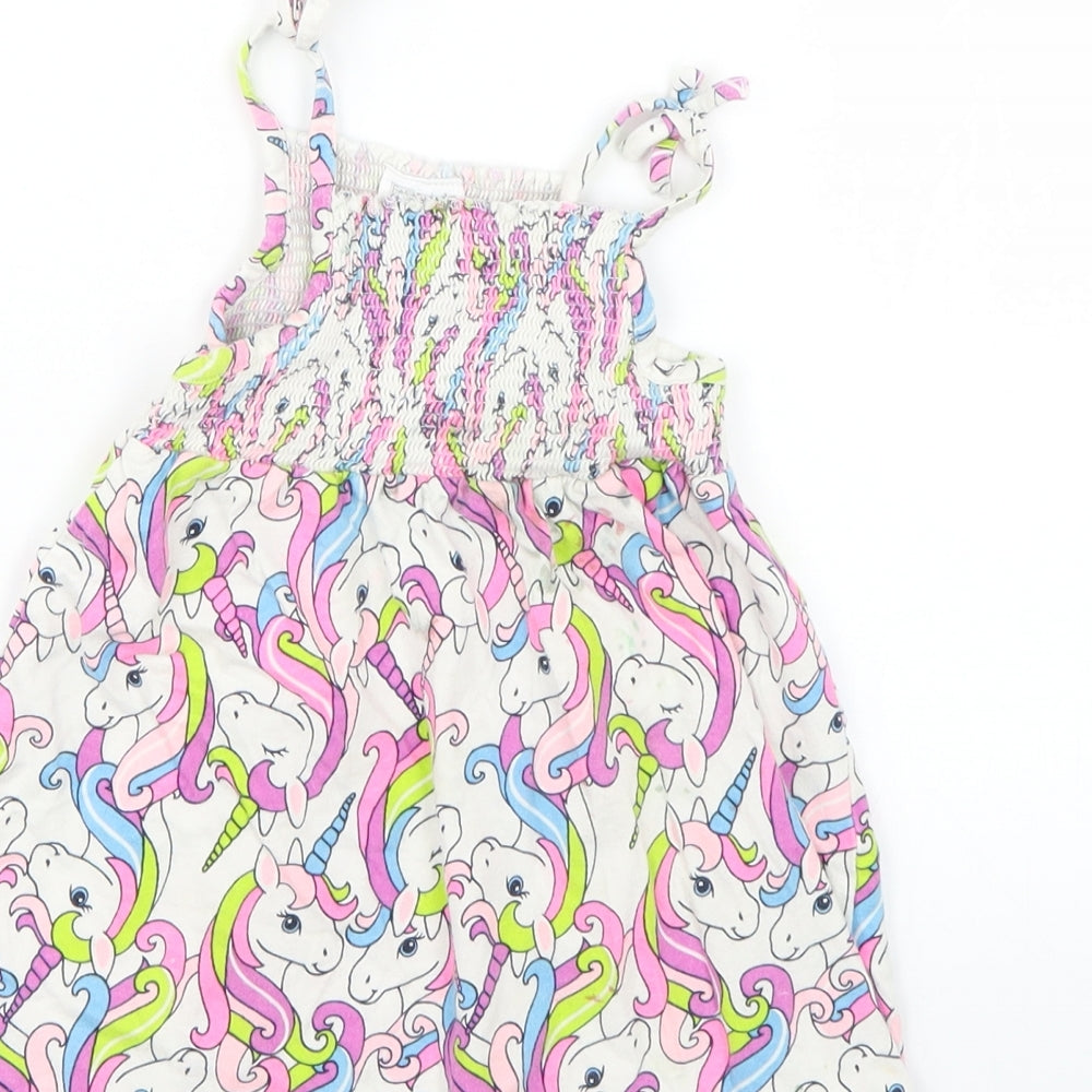 F&F Baby Multicoloured Geometric  Maxi  Size 12-18 Months  - unicorn