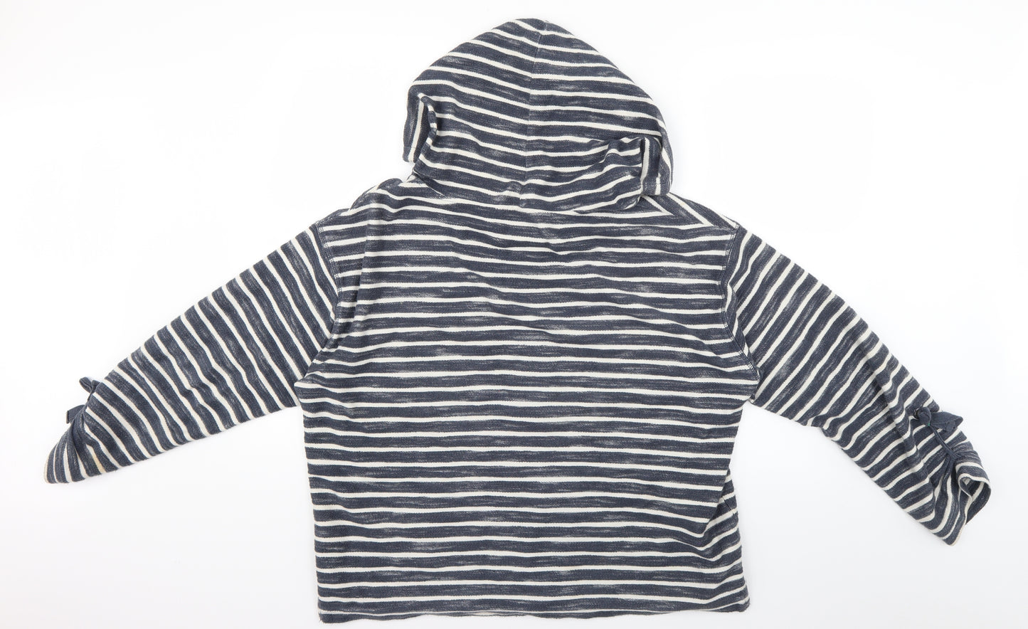 Animal Womens Blue Striped  Jacket  Size 12