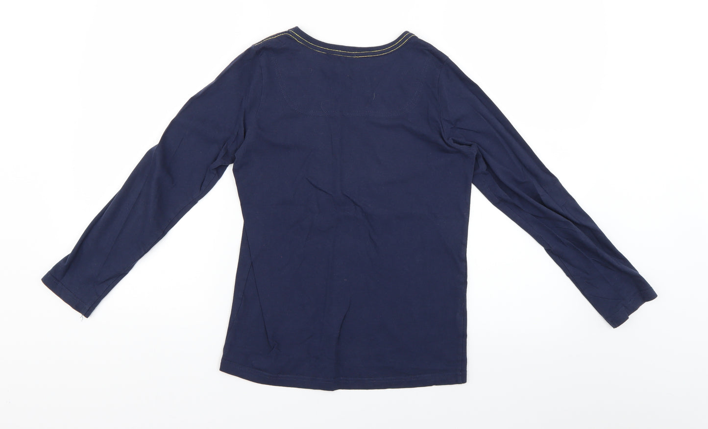Joules Boys Blue Geometric  Basic T-Shirt Size 9-10 Years