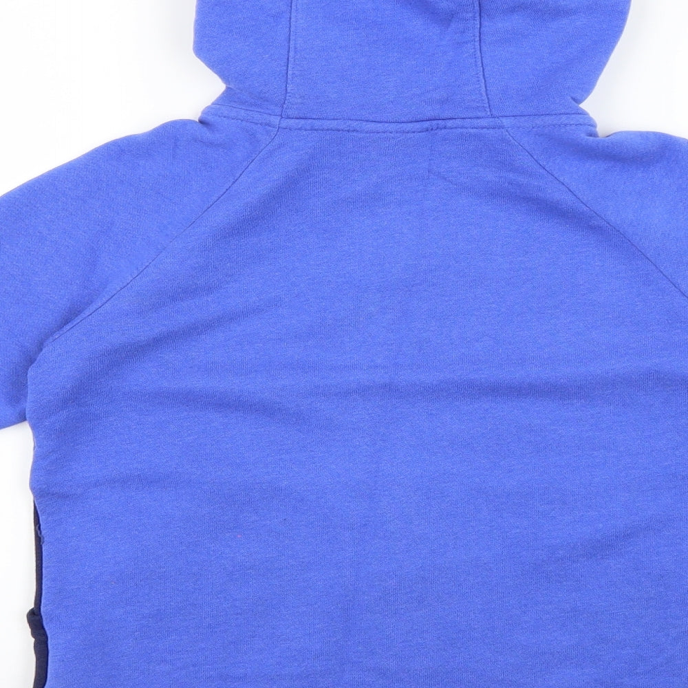 Nike Boys Blue  Knit Full Zip Jumper Size 11-12 Years