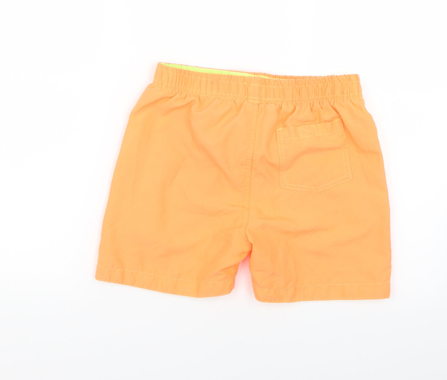 Preworn Boys Orange   Sweat Shorts Size 10-11 Years