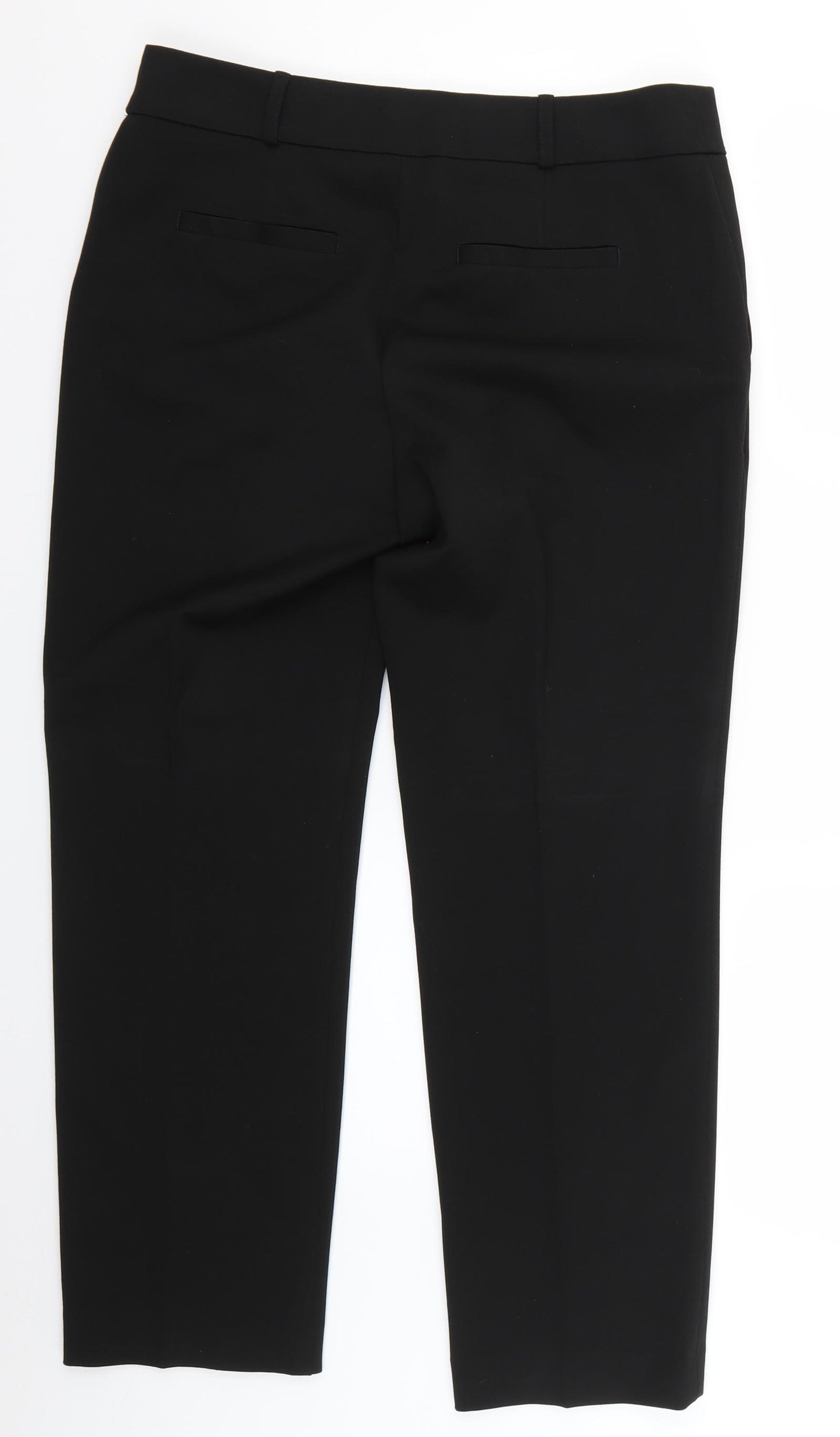 TU Womens Black   Chino Trousers Size 14 L27 in