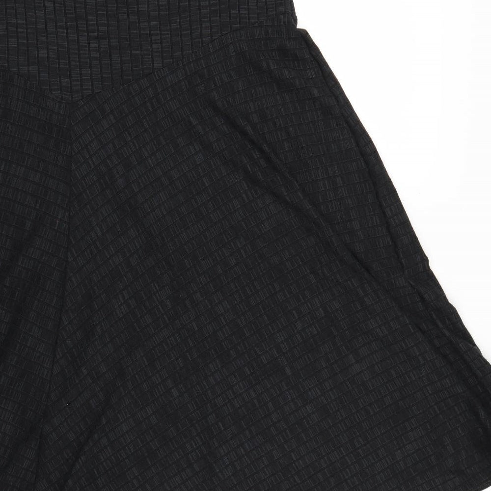 Roman Womens Black   Flare Skirt Size 12