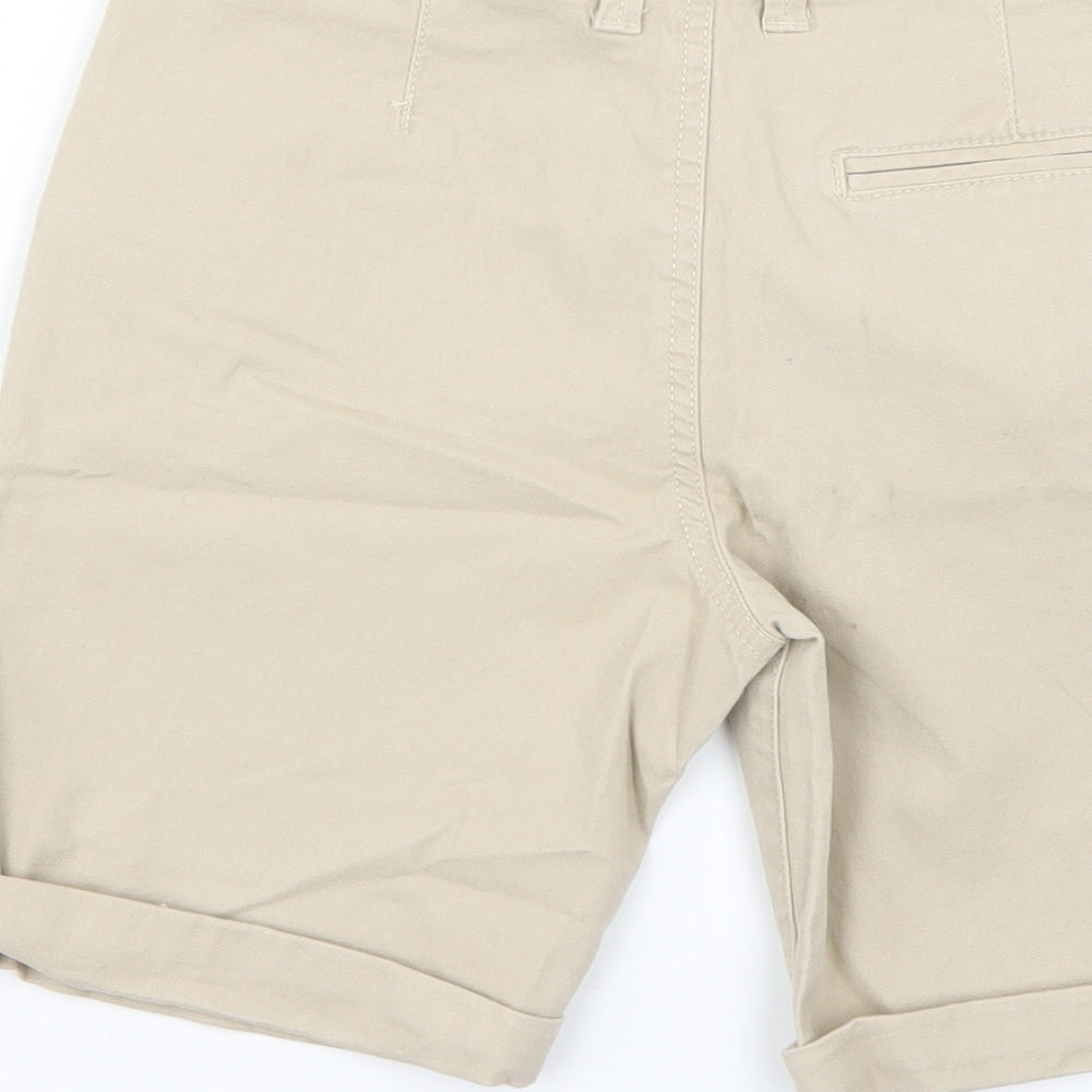 Denim Co. Boys Beige   Chino Shorts Size 10-11 Years