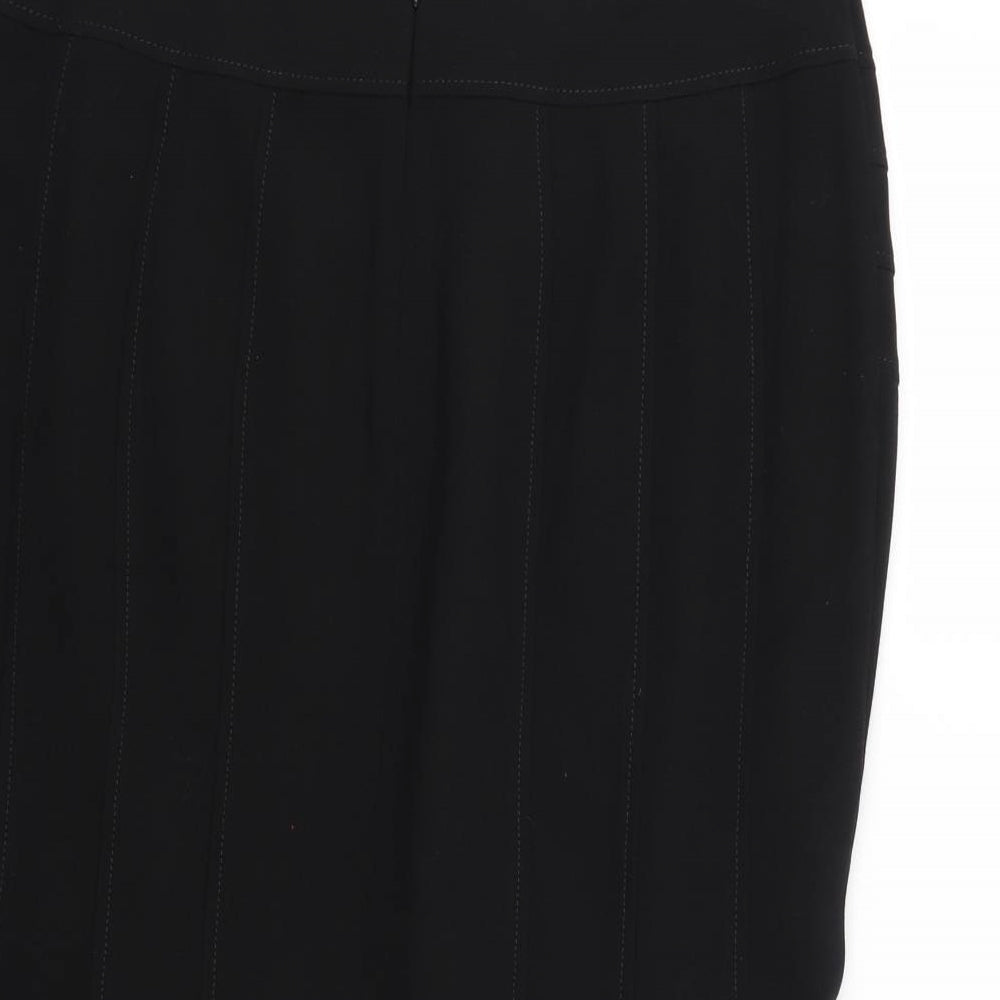 Marks and Spencer Womens Black   Flare Skirt Size 14