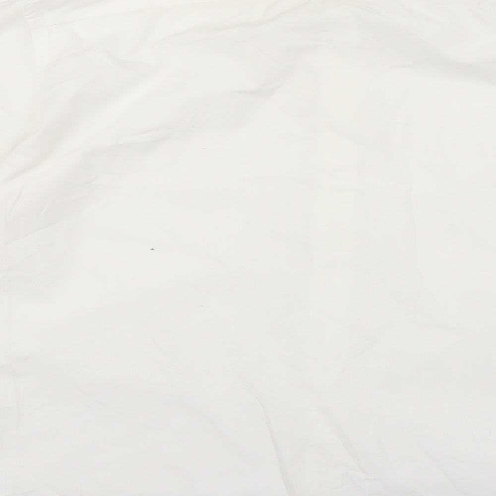 John Lewis Mens White    Dress Shirt Size L