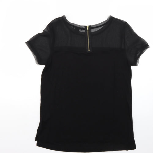 H&M Womens Black   Basic Blouse Size M