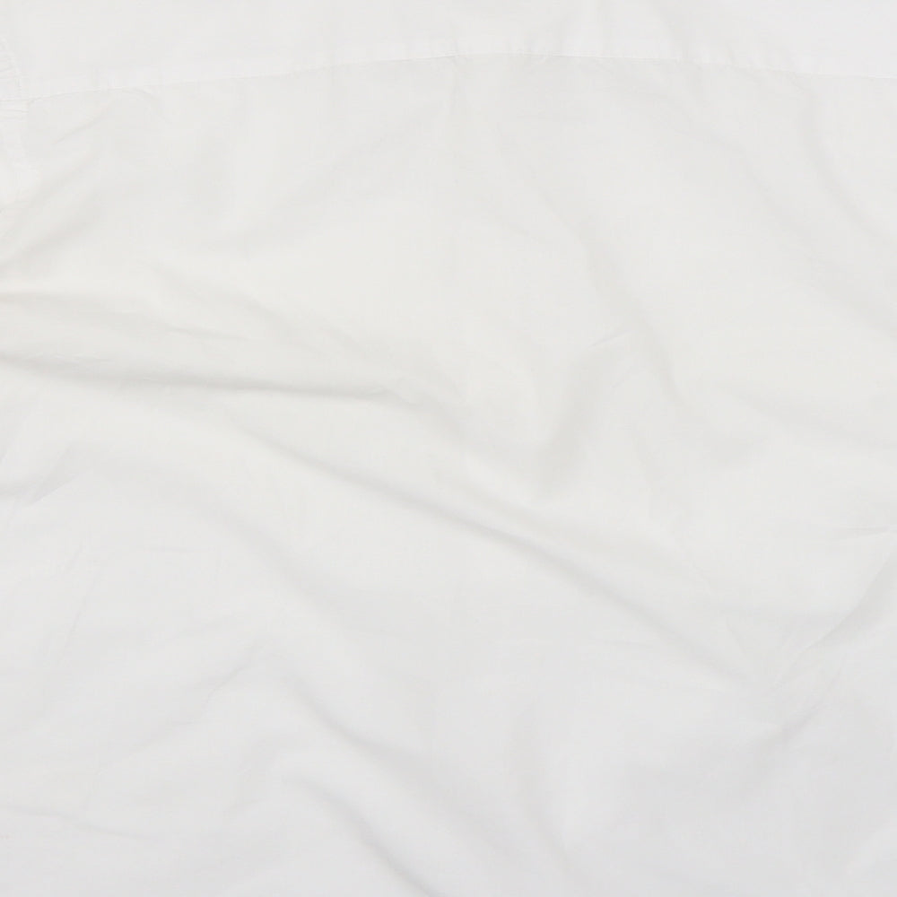 John Lewis Mens White    Dress Shirt Size 43