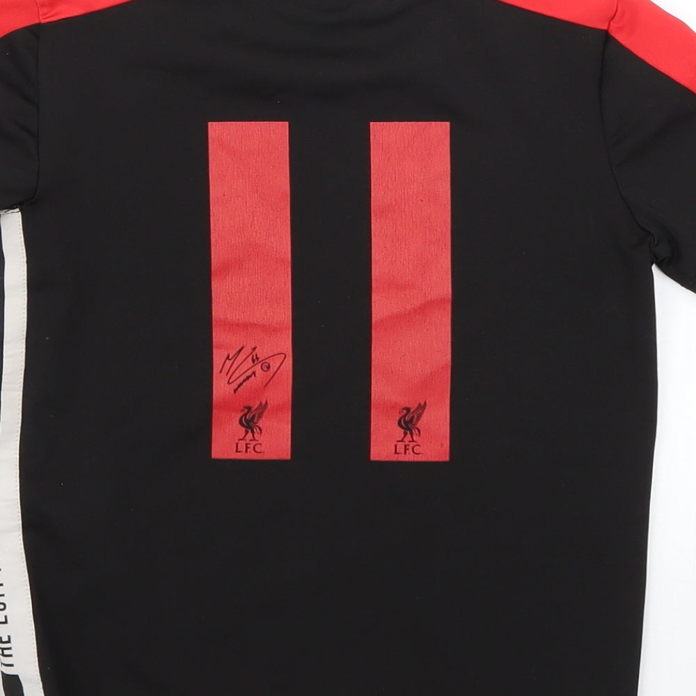 Liverpool FC Boys Multicoloured Geometric  Basic T-Shirt Size 5-6 Years  - Liverpool FC