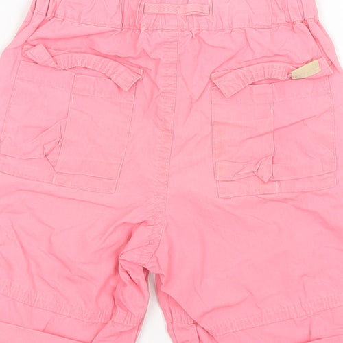 L.O.G.G Girls Pink   Cargo Trousers Size 9-12 Months