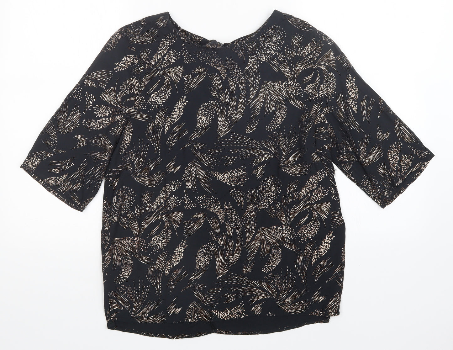 Saint Tropez Womens Multicoloured Floral  Basic Blouse Size XS