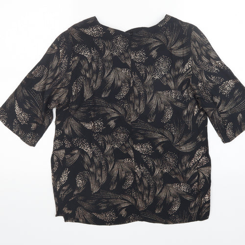 Saint Tropez Womens Multicoloured Floral  Basic Blouse Size XS
