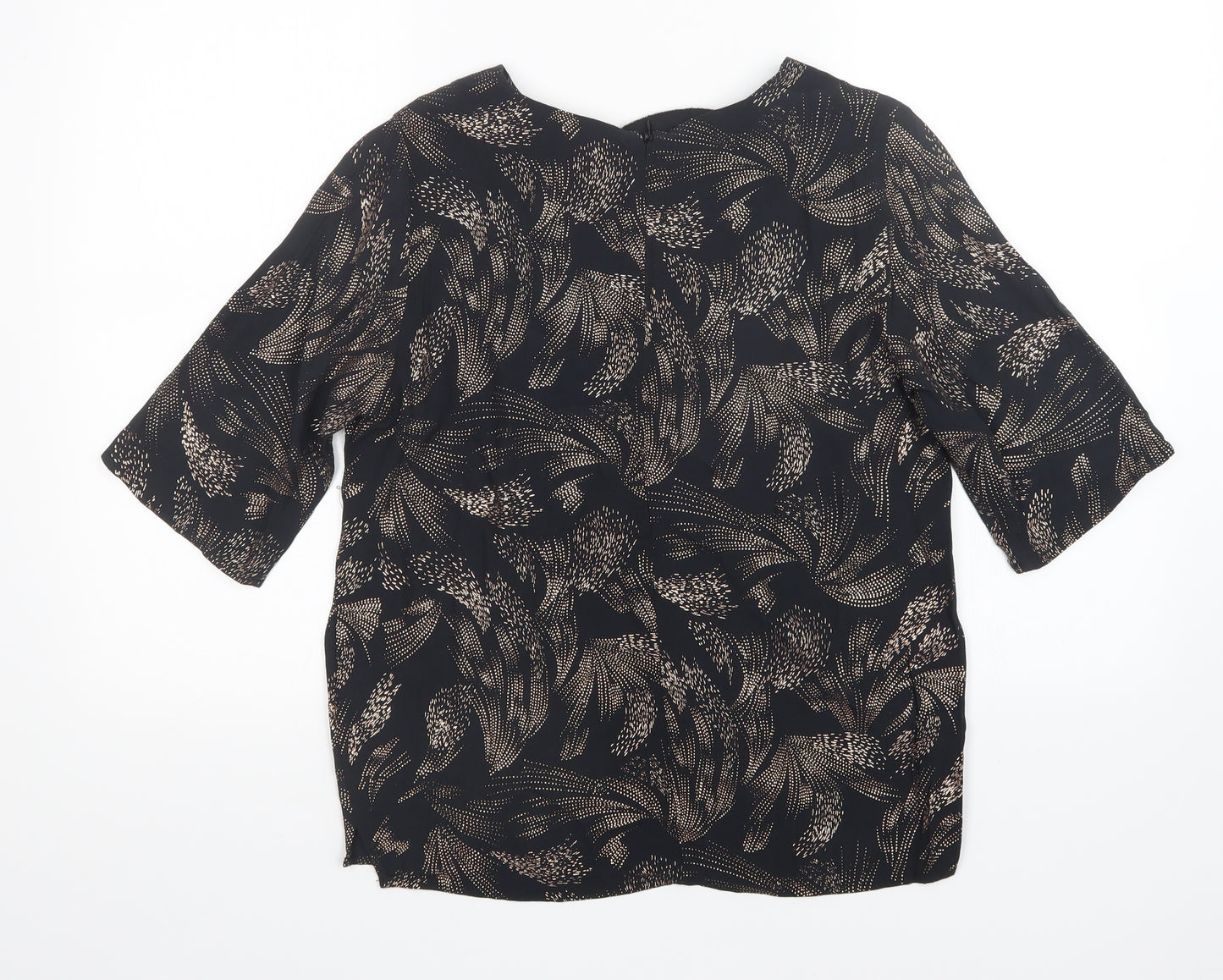 Saint Tropez Womens Multicoloured Floral  Basic Blouse Size XS