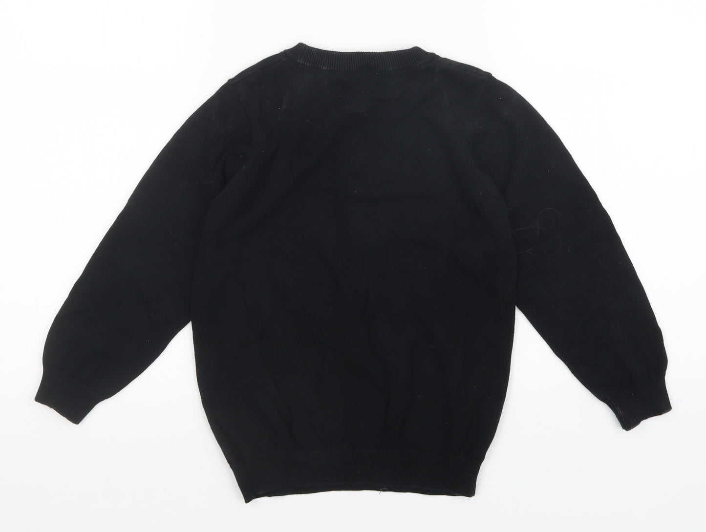 TU Girls Black   Pullover Jumper Size 7 Years