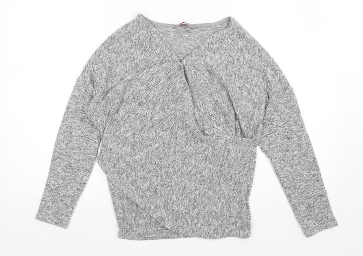 Dorothy Perkins Womens Grey   Pullover Jumper Size 10