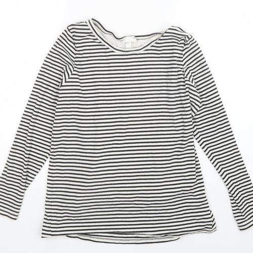 H&M Womens Multicoloured Striped  Pullover Jumper Size XL