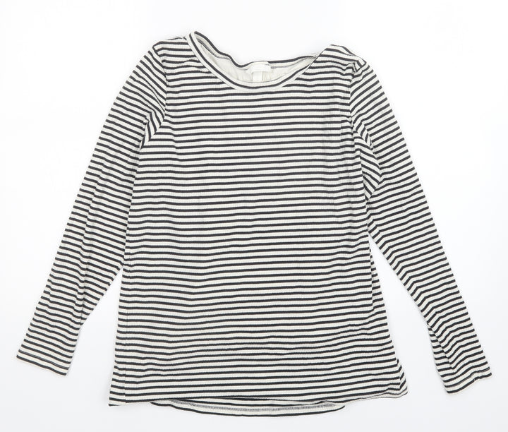 H&M Womens Multicoloured Striped  Pullover Jumper Size XL