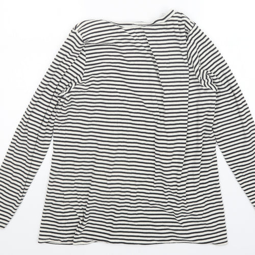 H&M Womens Multicoloured Striped  Pullover Jumper Size XL
