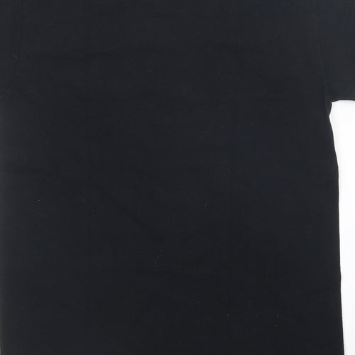 Topshop Womens Black   Basic T-Shirt Size S