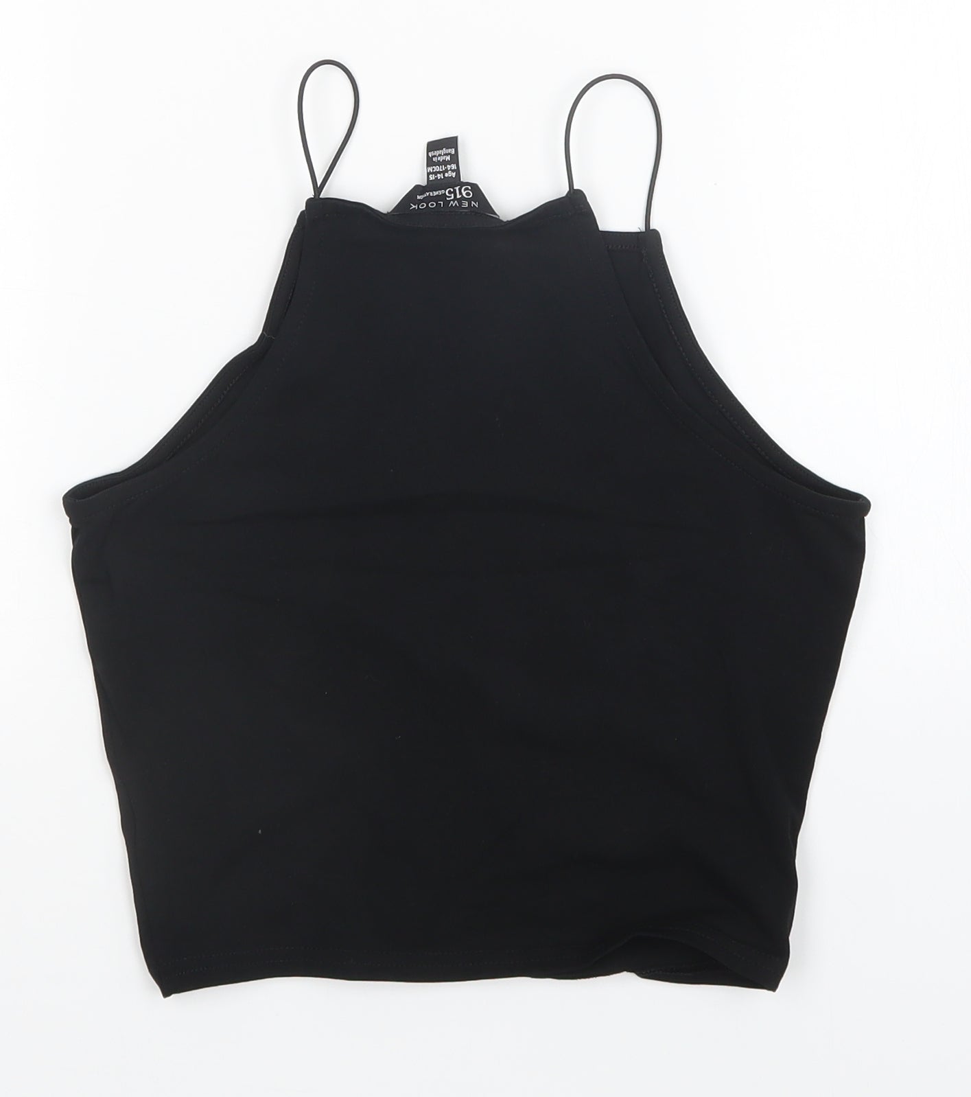 New Look Girls Black   Basic T-Shirt Size 14-15 Years