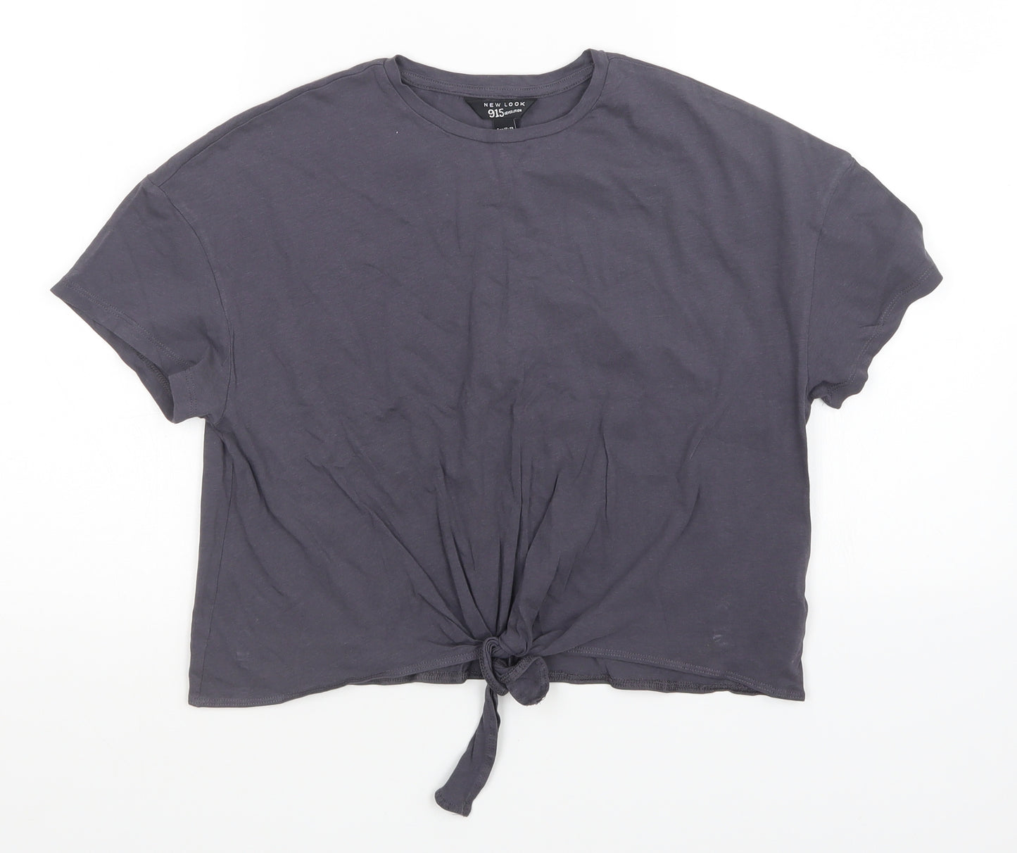 New Look Girls Grey   Basic T-Shirt Size 12-13 Years