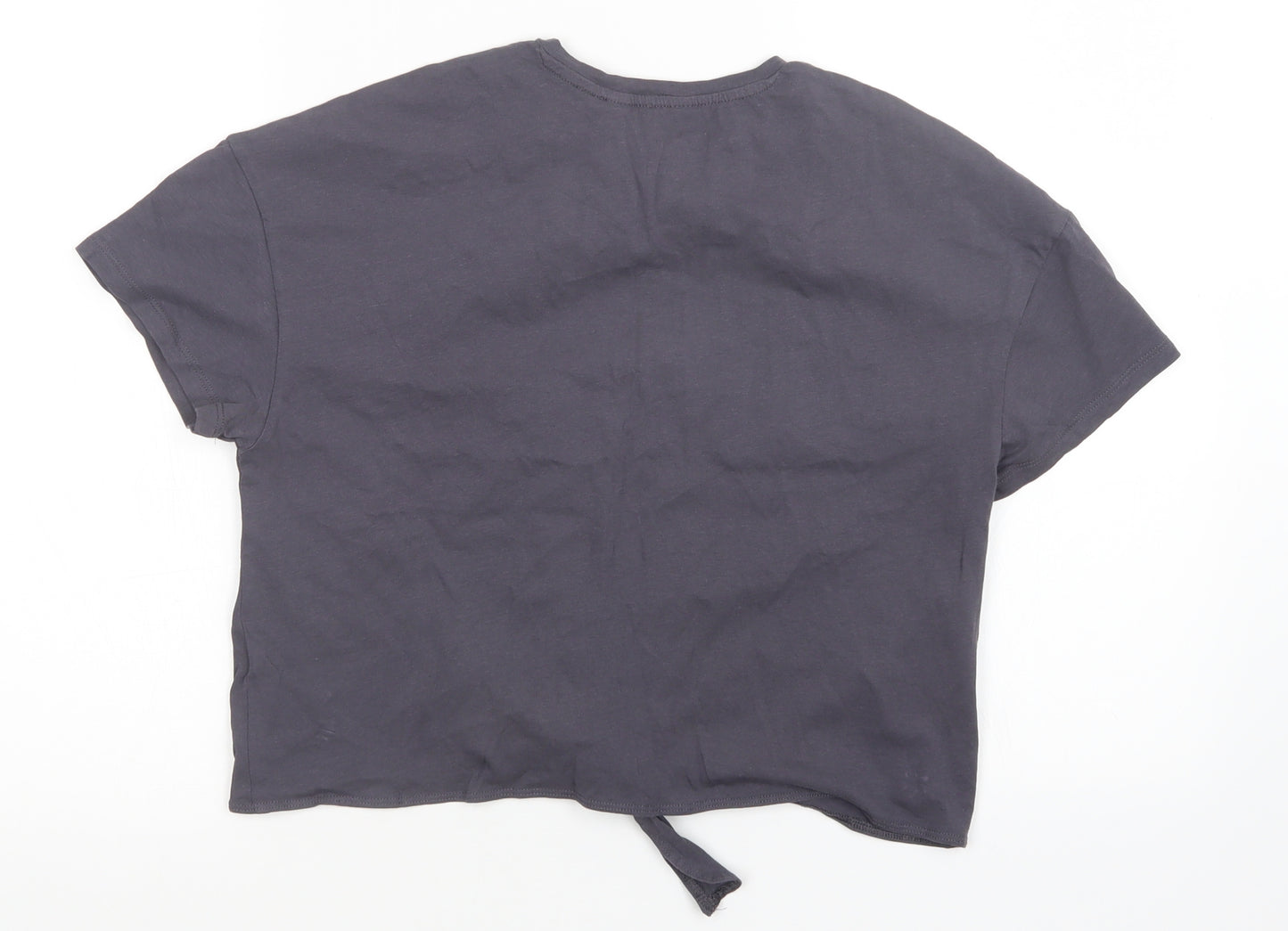 New Look Girls Grey   Basic T-Shirt Size 12-13 Years