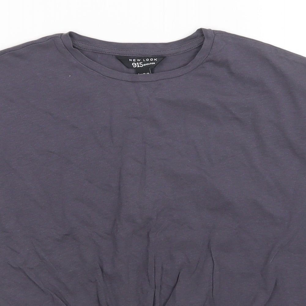 New Look Girls Grey   Basic T-Shirt Size 12-13 Years