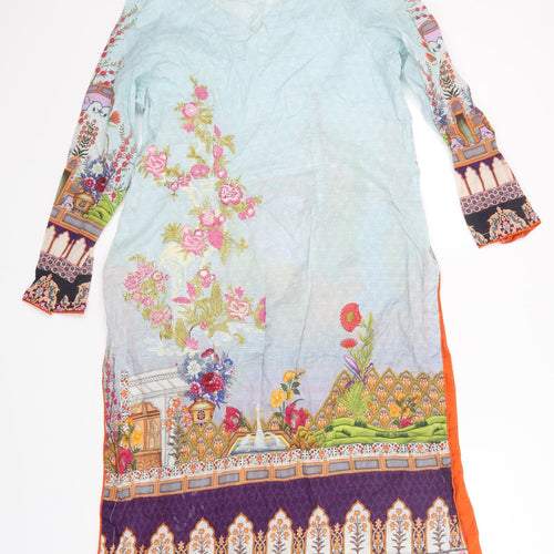 Preworn Womens Multicoloured Floral  Sheath