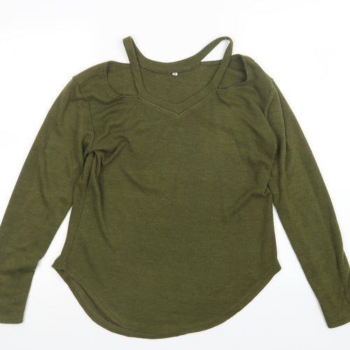 Preworn Womens Green   Pullover Jumper Size M