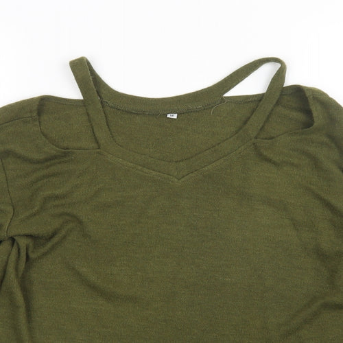 Preworn Womens Green   Pullover Jumper Size M