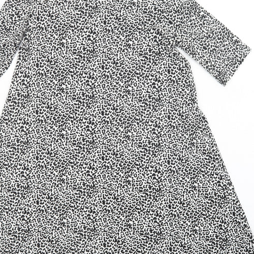 Papaya Womens Multicoloured Animal Print  A-Line  Size 8