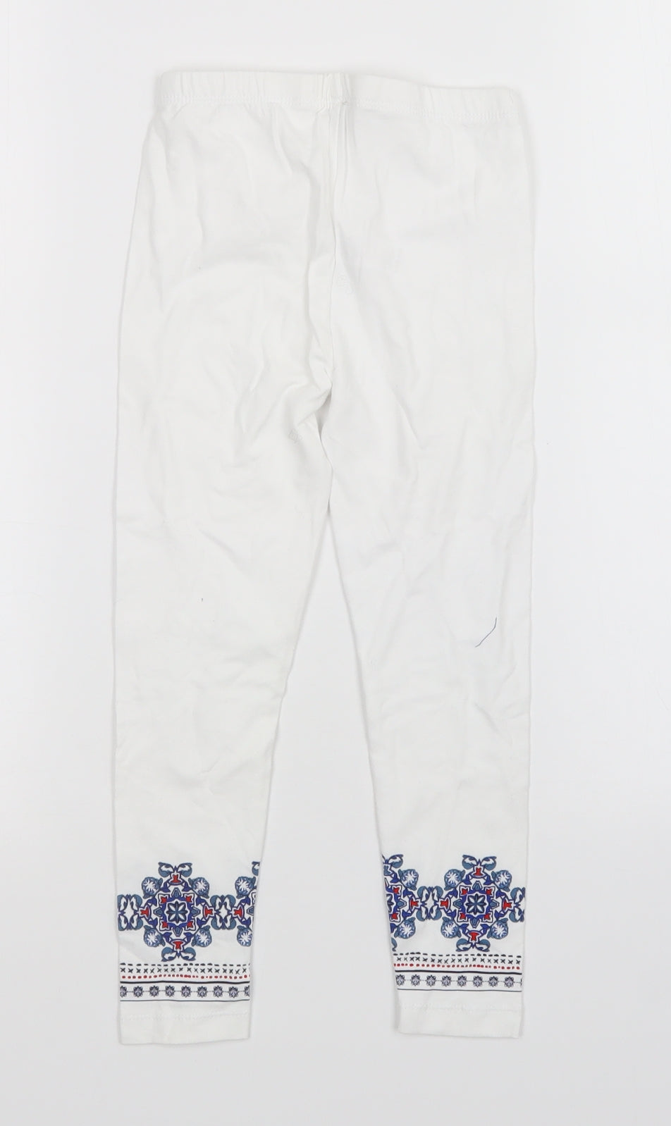 TU Girls White   Sweatpants Trousers Size 6 Years